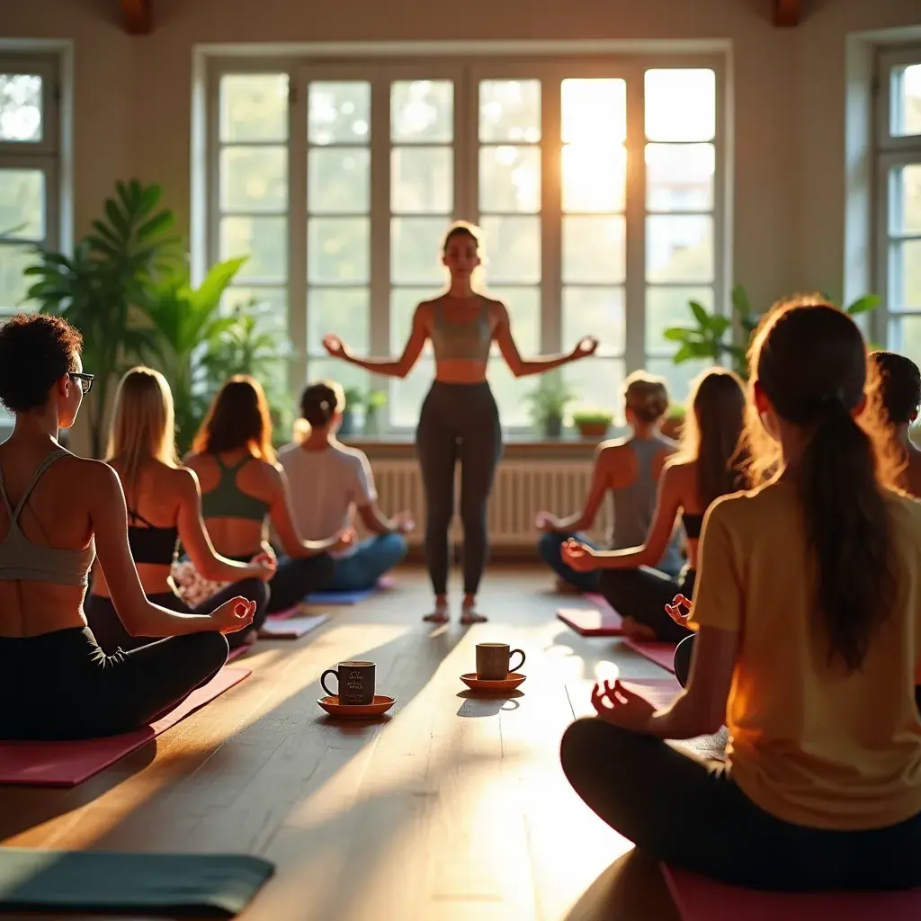 Friss gyógynövényekből készült szívbarát tea egy csésze mellett.